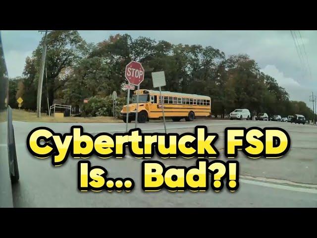 Cybertruck FSD One Month Later