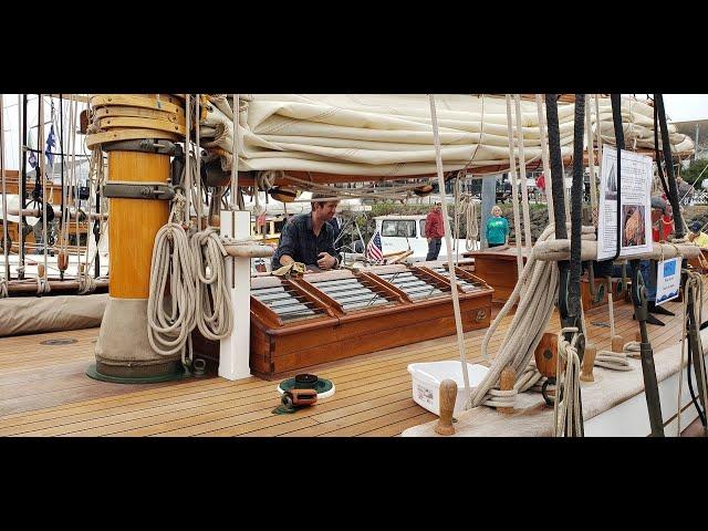 Sampson Boat Co Tally Ho At 2024 Port Townsend Wooden Boat Show