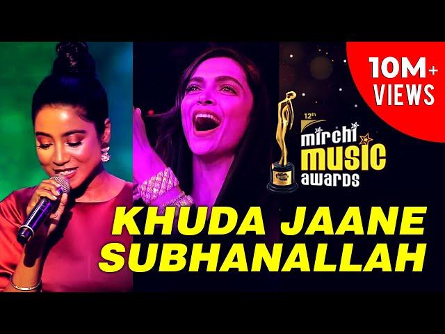 Khuda Jaane X Subhanallah | Shilpa Rao | Mirchi Music Awards 2020