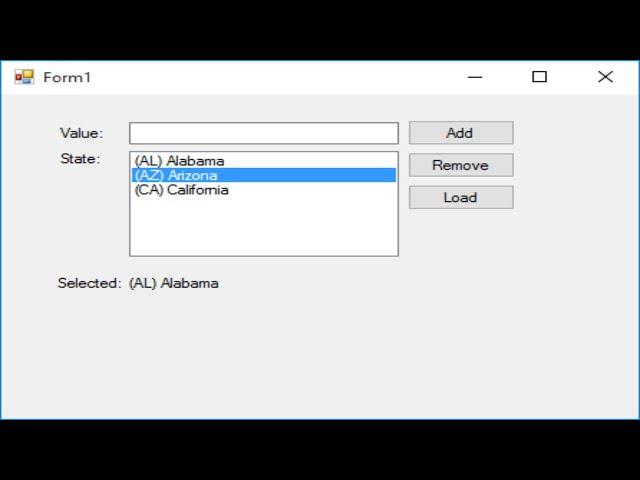 C# Tutorial - Adding Items To ListBox from TextBox | FoxLearn