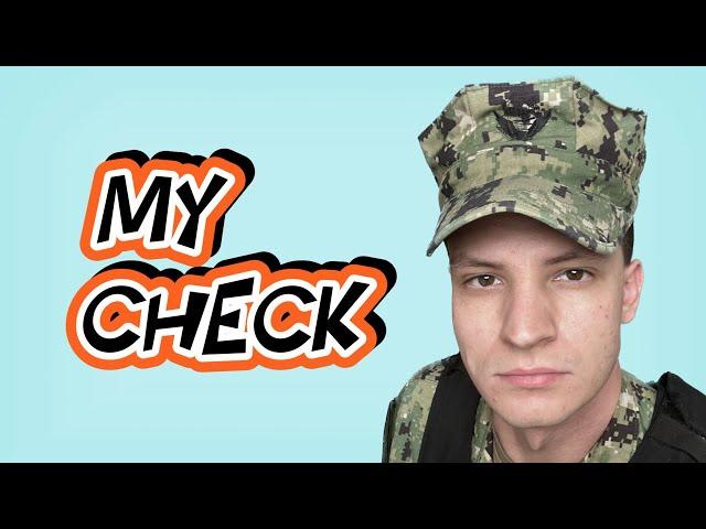 Breakdown of a U.S. Military Paycheck