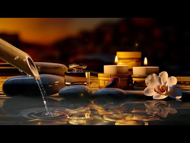 Beautiful Relaxing Piano  Water Sound - Deep Sleeping Music, Relaxing Music #4