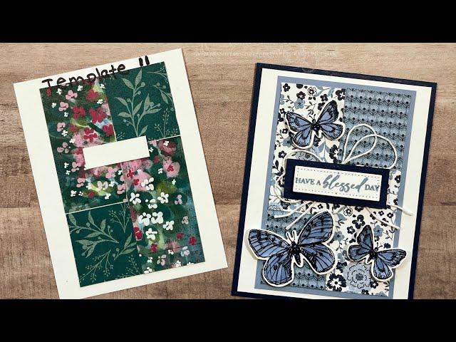 Template Tuesday - Stampin’ Up! Card Template #11