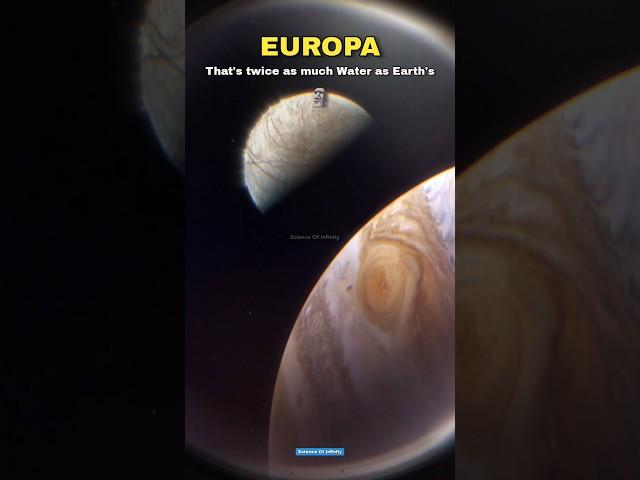 Earth vs Europa  #shorts #space #scienceofinfinity