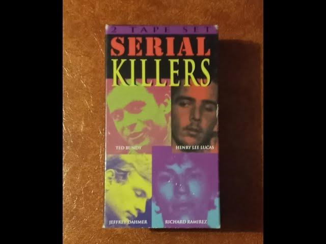 VHS RIP – SERIAL KILLERS V.2 – Simitar Video – Vintage Documentary – Bundy Dahmer Gacy TRUE CRIME!