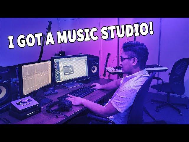 THE BIGGEST STEP IN MY MUSIC CAREER! MAKING A MUSIC STUDIO!