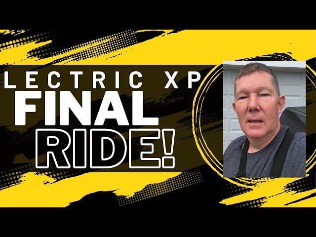 Lectric XP eTrike Final Ride