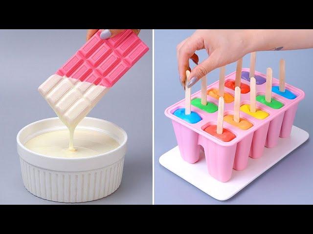 50+ Top Trend Rainbow Cake Decorating Tutorials | Satisfying Cake Decorating Ideas | So Yummy