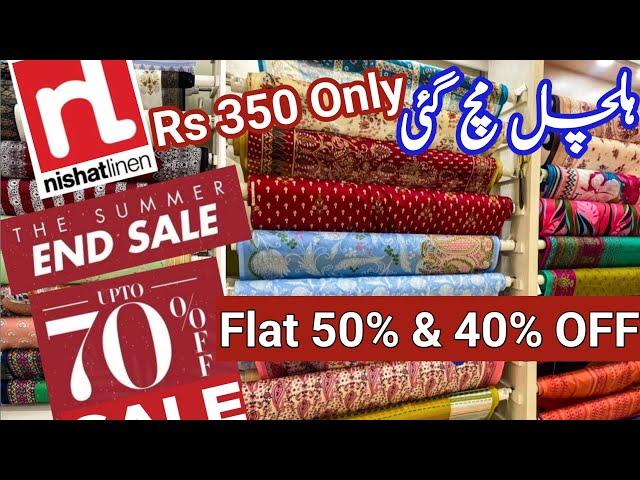 nishat Sale 50% & 40% unstitched Collection with price || nishat | nishat sale || nishatlinen Sale