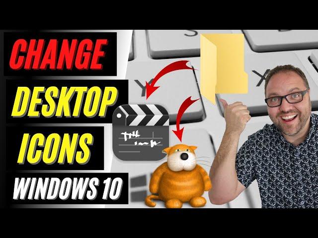 How To Change Desktop Icons Windows 10 | Custom Icons