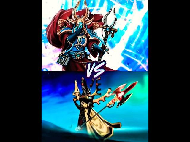 Taldeer Vs Aizek Ahriman #edit #warhammer #vs #subscribe #shorts #short #battle #1v1 #music #magic