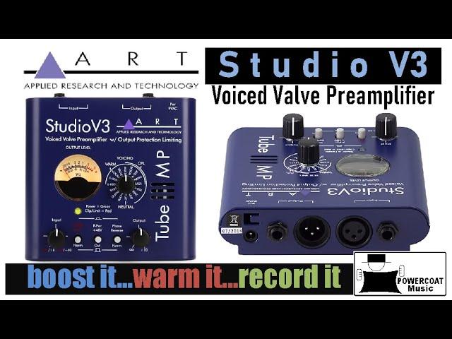 ART Studio V3 Voiced Valve Preamplifier: Why and How I Use It