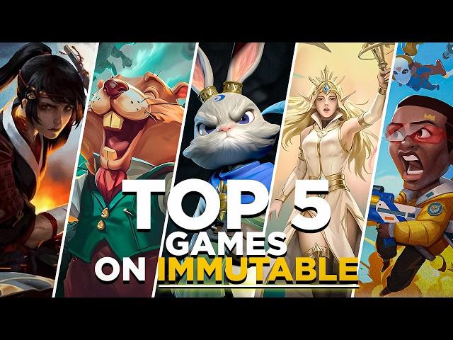 TOP 5 MUST-PLAY TO EARN NOW NEW Crypto Games on Immutable (Mobile & PC)