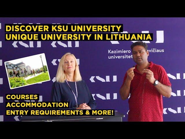 "Discovering KSU University: Your Gateway to Excellence in Lithuania"