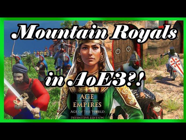 Georgians and Armenians in AoE3?! (Age of the World mod, Mounds and Mountains Patch)