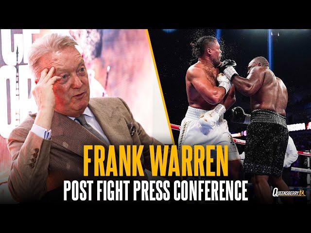 FULL Post Fight Media Scrum | Frank Warren reacts to #JoyceChisora, Garner, McCann, Itauma & more