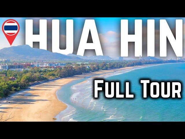 FULL TOUR HUA HIN - Thailand ️100% BETTER THAN PATTAYA! ️ Near Bangkok