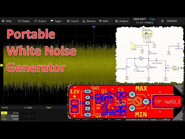 A Portable White Noise Generator Circuit