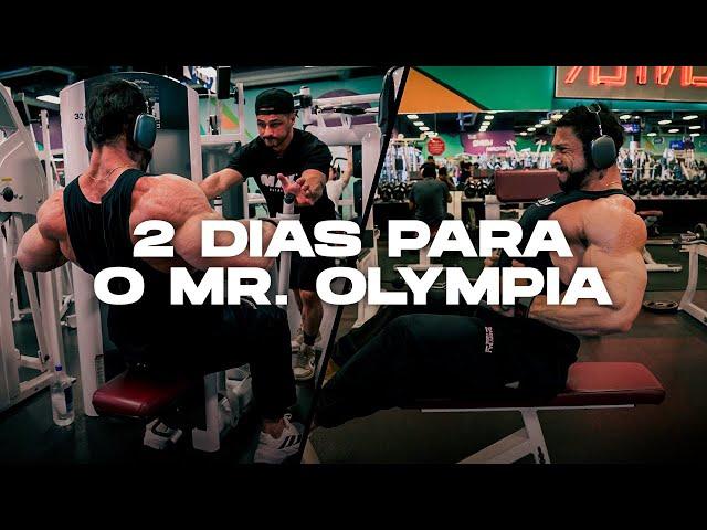 2 DAYS TO MR ⭕️LYMPIA! - BACK DAY AT LVAC