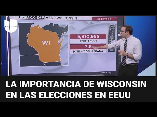 Elecciones EEUU 2024: te explicamos por qué Wisconsin es importante para ganar la contienda