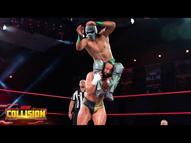 Hologram teams with the LEGENDARY Mistico vs Premier Athletes! | 8/3/24, AEW Collision