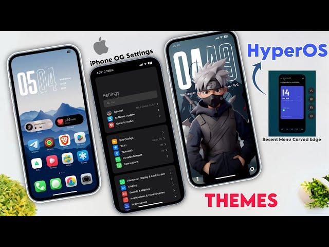 HyperOS Official Themes - You Should Must Try It Now - Create Amazing Look - iPhone Looks Fail  