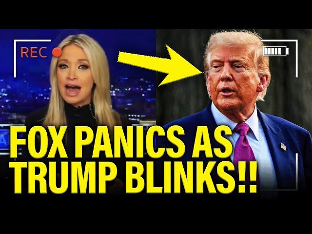 Fox News PANICS on LIVE TV after TRUMP BLINKS