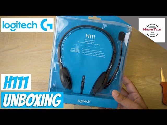 Logitech h111 Headphones Unboxing | Best Headphones for Call Centres