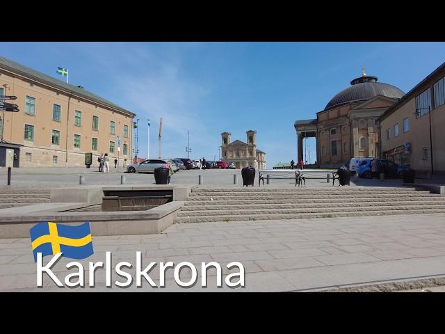 Sweden, Walking tour of Karlskrona, the naval city that is a Unesco world heritage