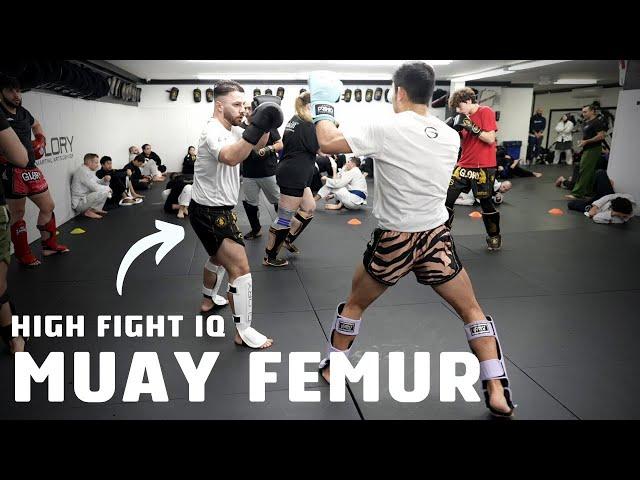 Sparring High Fight IQ Muay Femur Style Fighter