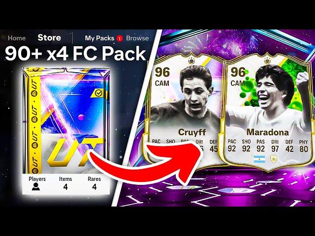 40x 90+ x4 FS/GG/FFC PACKS!  FC 25 Ultimate Team