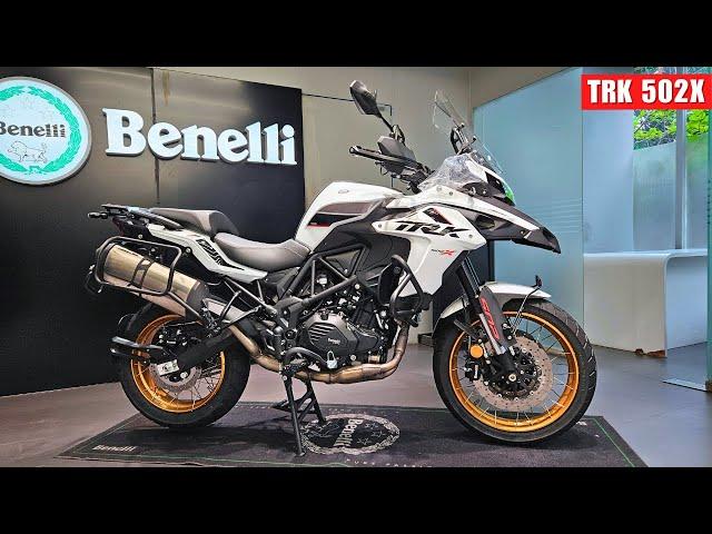 2025 Benelli TRK 502X Walkaround Review - On Road Price & Colors | TFT Display