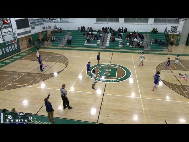 Brentwood High School vs Riverhead High School Mens Varsity Basketball