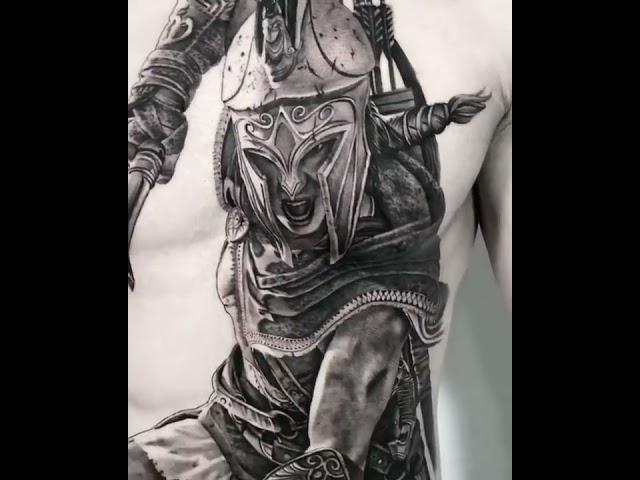 Amazing Gladiator Tattoos You Have Never Seen Before! Men's Fashion Tips And Style Guides