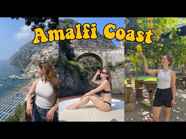 Full Amalfi Coast Experience  Positano, Amalfi Lemon Tour, boat rental, food, where to stay