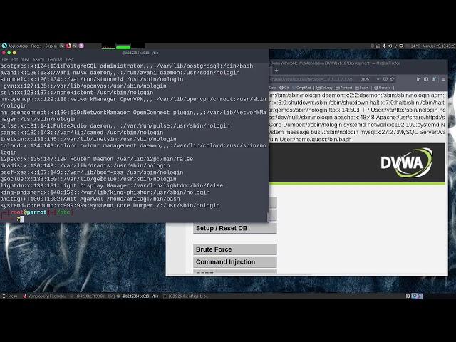 DVWA File Inclusion