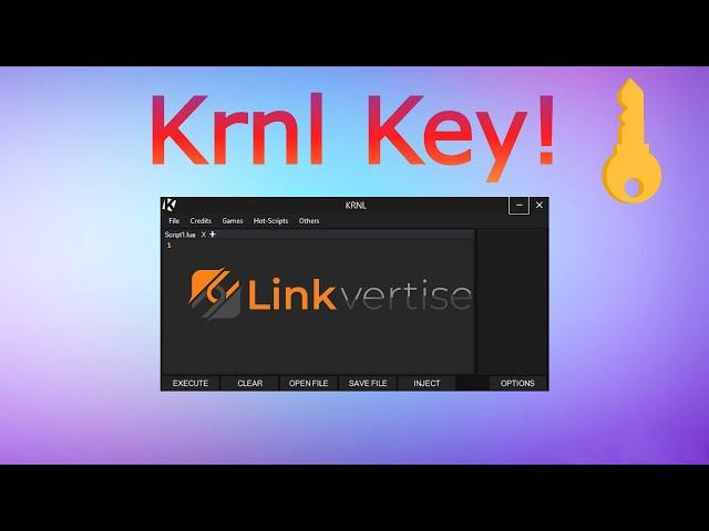 How to get a Krnl Key and use it! (linkvertise) 2022 REMASTER