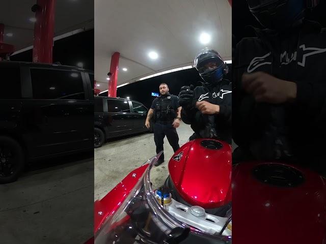 Power tripping cop v biker