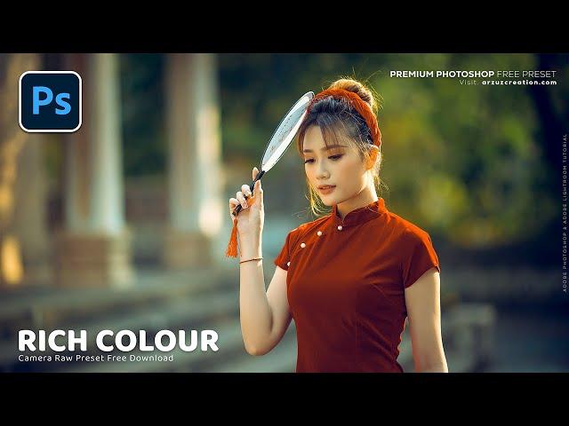 Photoshop Tutorial: Rich Colour Grading Photoshop Presets । Photoshop Photo Editing