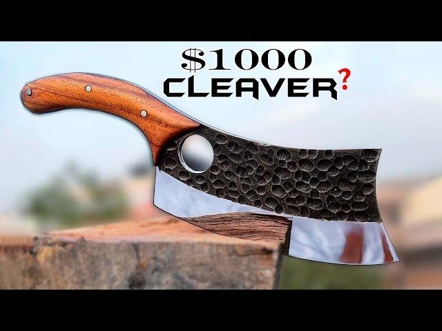 Turning Steel into a Cleaver - Ultimate DIY Project