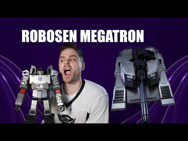 SELF TRANSORMING ROBOSEN MEGATRON is HERE!