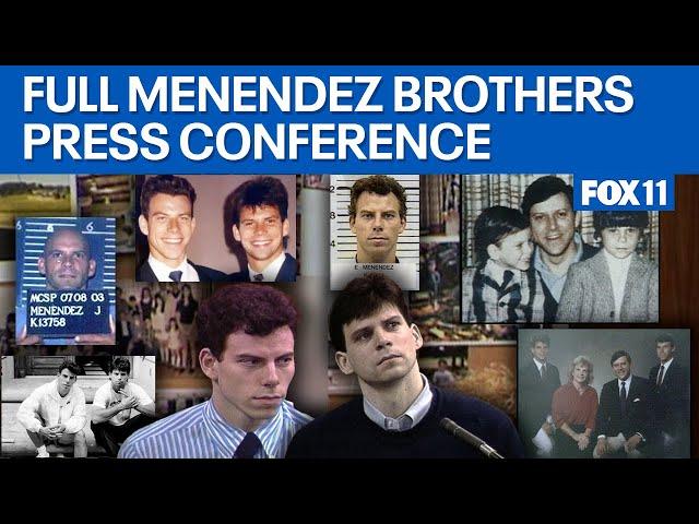 LIVE Menendez Brothers resentencing decision: DA press conference