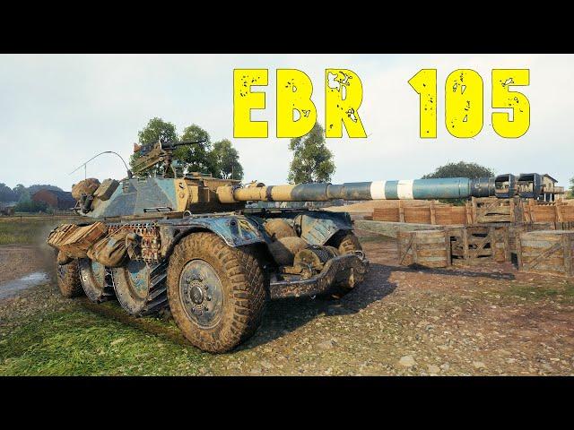 World of Tanks Panhard EBR 105 - 9 Kills 8,1K Damage