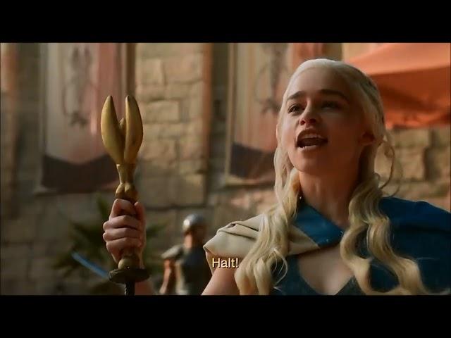 TD Epic Dragon Scene Game of Thrones Season 3 Daenerys