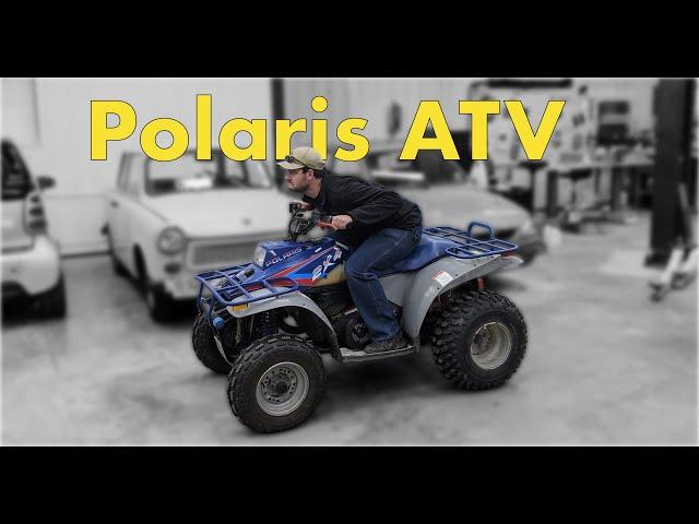 My Polaris 4 Wheeler is a Zingy, Two Stroke Fun Machine