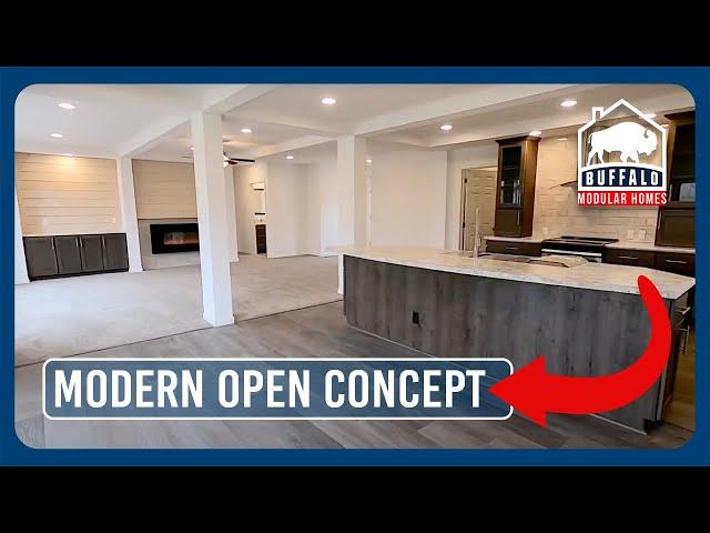 Open Concept Modern MODULAR - 2100sf, 3 Beds, 2 Baths (The Ultra 7)