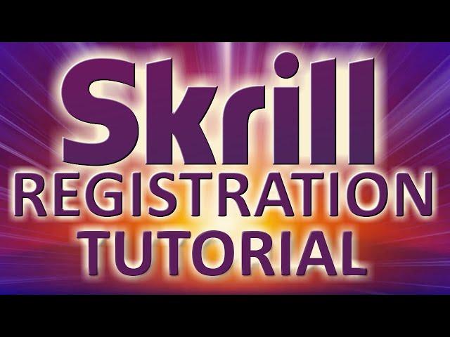 Skrill Sign-up Tutorial Video BET-IBC