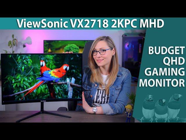 Is The CHEAPEST QHD Gaming Monitor Any Good? - Viewsonic VX2718-2KPC-MHD Review (27", 1440p, 165Hz)