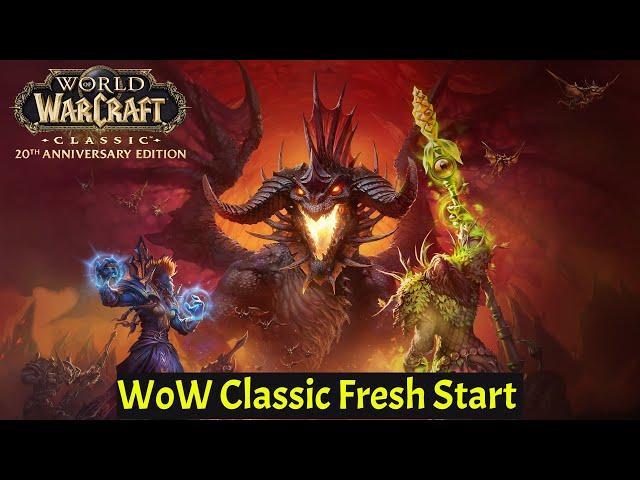 WoW Classic Fresh Start | Lets Go Back To Durotar! | Live Stream #1 2K