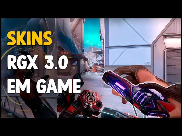 NOVAS SKINS RGX 3.0 EM GAME - VALORANT